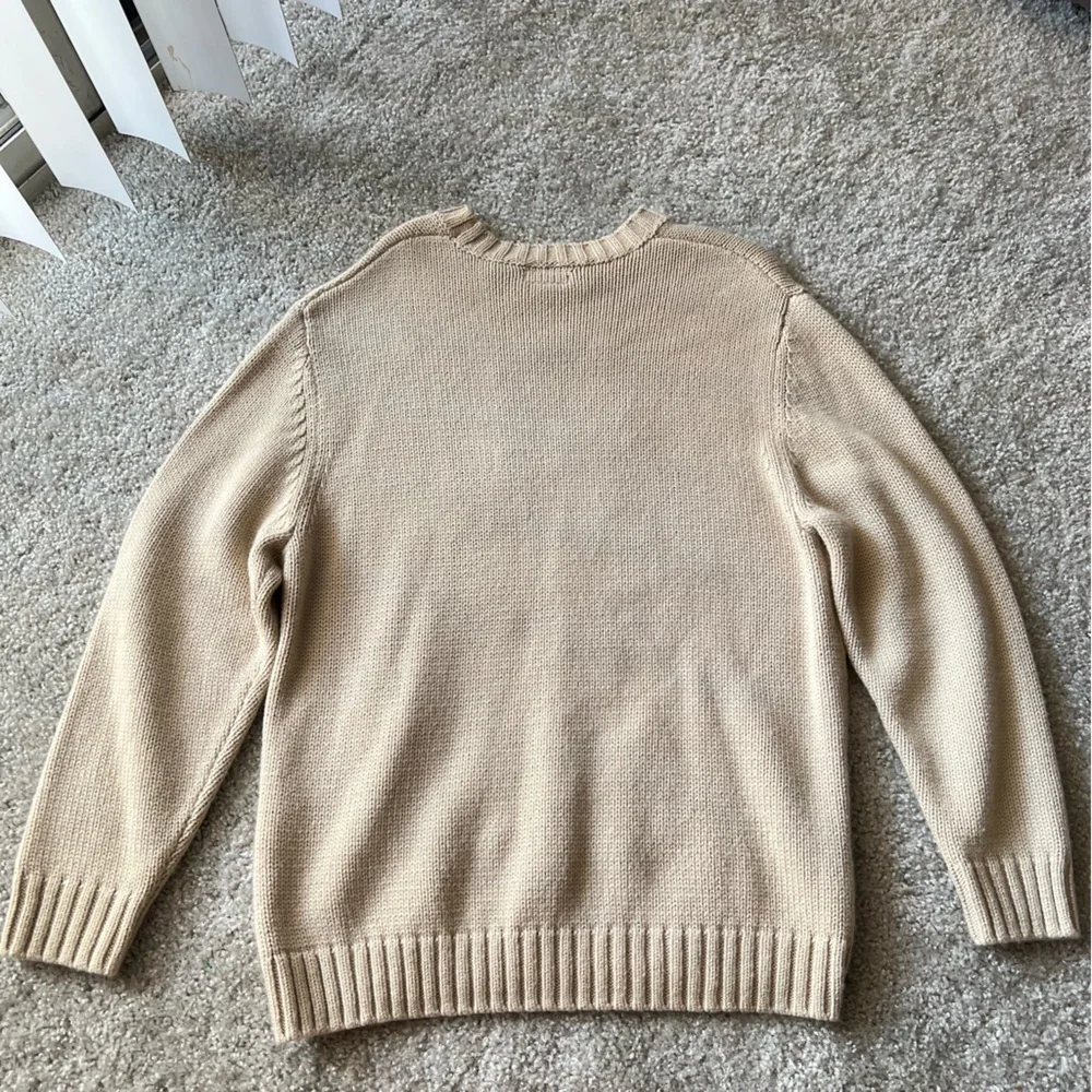 Market Workshop Bear Knit Sweater Size L